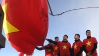 Lễ rước đuốc, thượng cờ khí thế của U23 Việt Nam trên Nóc nhà Đông Dương